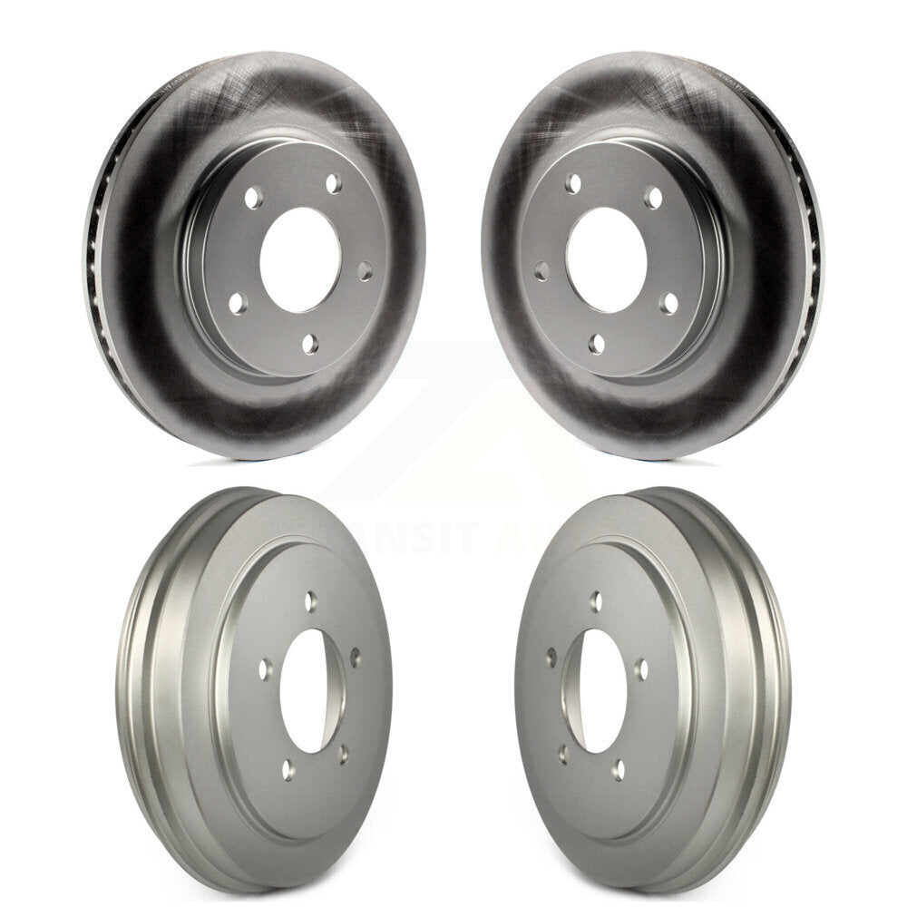 [Avant + Arrière] Kit d'ensemble disque de frein à disque et moyeu pour Dodge Caliber KG-101468