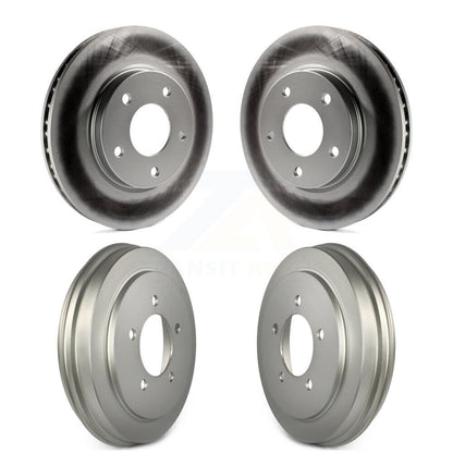 [Avant + Arrière] Kit d'ensemble disque de frein à disque et moyeu pour Dodge Caliber KG-101468