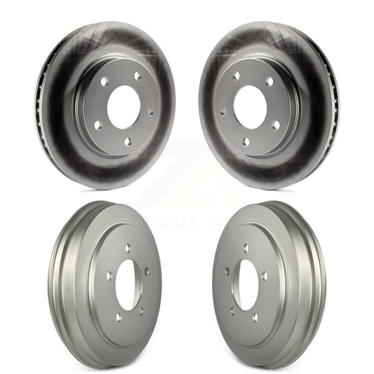 [Avant + Arrière] Kit d'ensemble disque de frein à disque et moyeu pour Dodge Caliber KG-101468