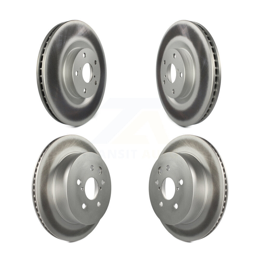 [Avant + Arrière] Kit de disque (revêtu) de frein pour Lexus GS350 IS350 GS450h GS460 KG-101474