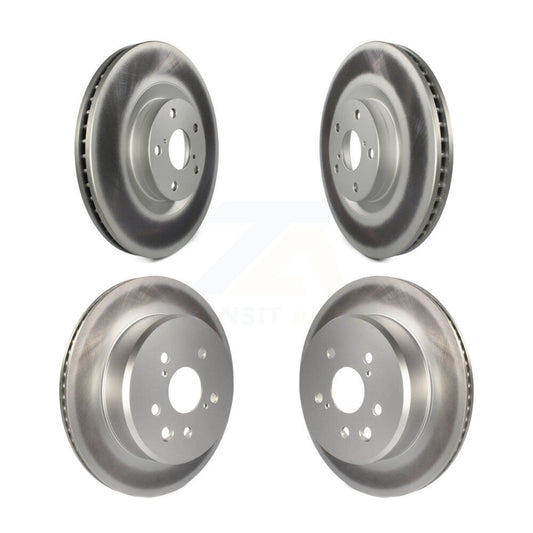 [Avant + Arrière] Kit de disque (revêtu) de frein pour Lexus GS350 IS300 IS200t IS350 RC350 RC300 RC200t GS300 GS200t GS450h KG-101475