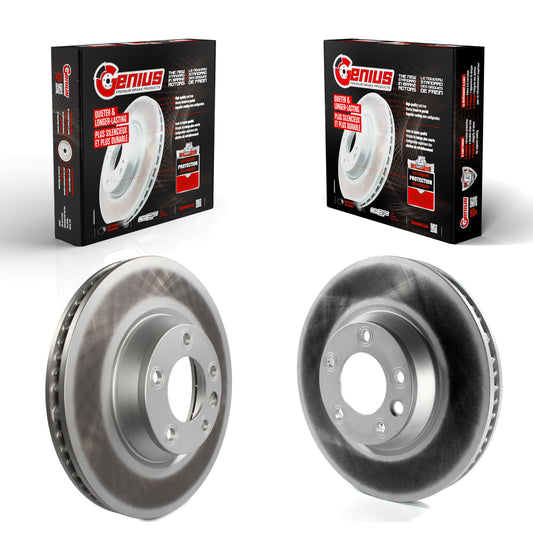 [Avant] Kit de disque (revêtu) de frein pour Audi Q7 Porsche Cayenne Volkswagen Touareg 911 KG-101482