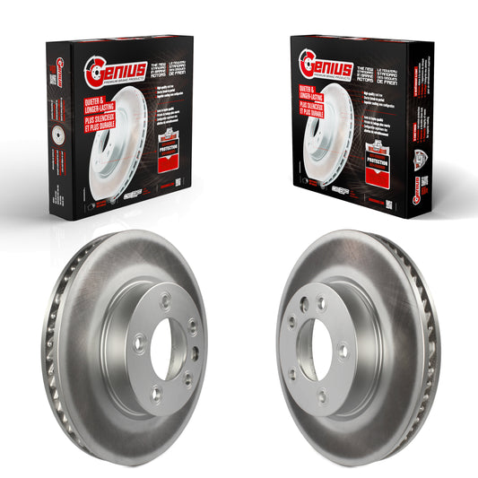 [Avant] Kit de disque (revêtu) de frein pour Volkswagen Touareg Porsche Cayenne KG-101483