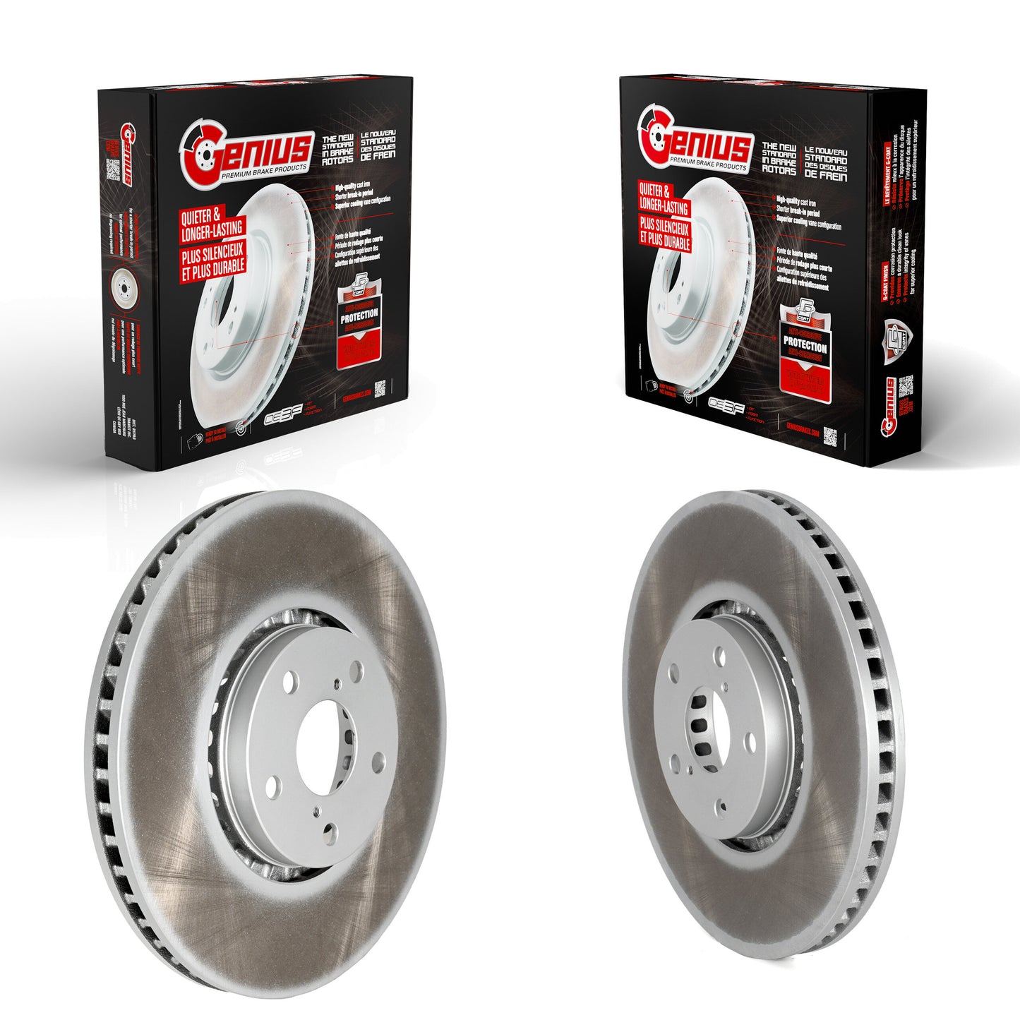 [Avant] Kit de disque (revêtu) de frein pour Lexus GS350 IS350 IS200t IS300 GS430 GS450h GS460 KG-101485