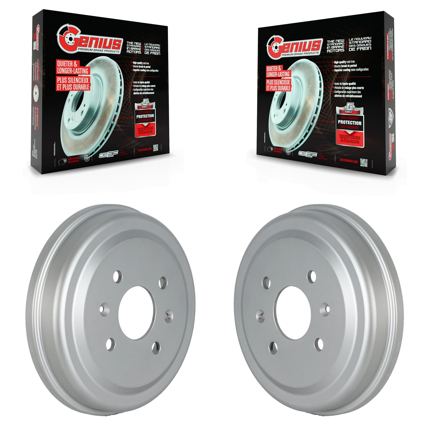 [Arrière] Kit de Tambour de frein pour Chevrolet Aveo Spark Aveo5 Pontiac G3 Suzuki Wave Swift Wave5 Swift+ KG-101489