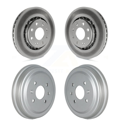 [Avant + Arrière] Kit d'ensemble disque de frein à disque et moyeu pour Chevrolet Aveo Spark Aveo5 Pontiac G3 Suzuki Wave Swift Wave5 Swift+ KG-101493