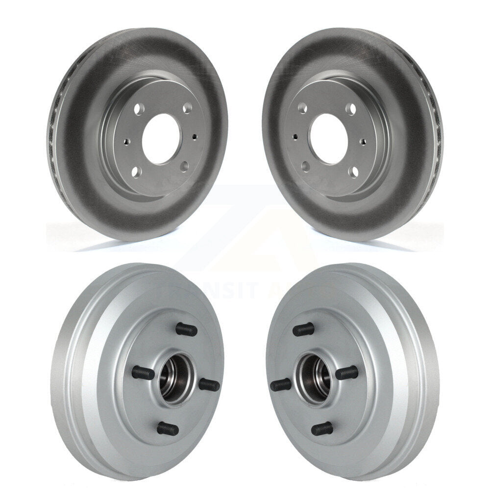 [Avant + Arrière] Kit d'ensemble disque de frein à disque et moyeu pour 2009-2011 Ford Focus KG-101495