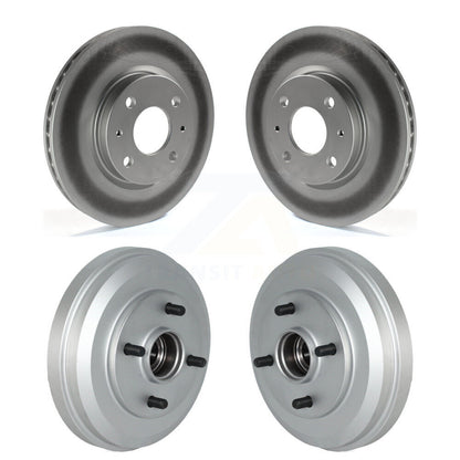 [Avant + Arrière] Kit d'ensemble disque de frein à disque et moyeu pour 2009-2011 Ford Focus KG-101495