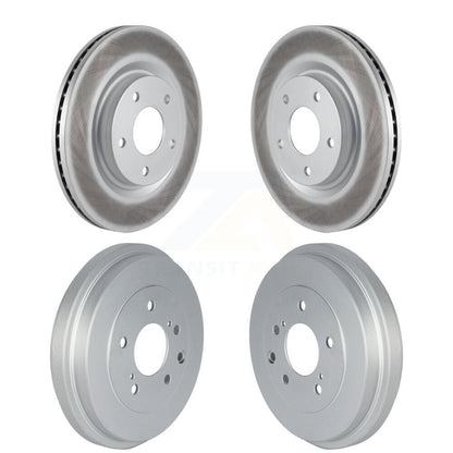 [Avant + Arrière] Kit d'ensemble disque de frein à disque et moyeu pour 2017-2019 Nissan Sentra Turbocharged KG-101497