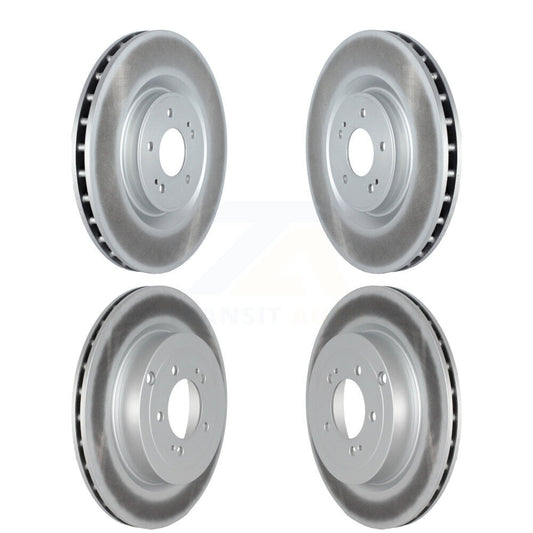 [Avant + Arrière] Kit de disque (revêtu) de frein pour Mitsubishi Lancer KG-101498