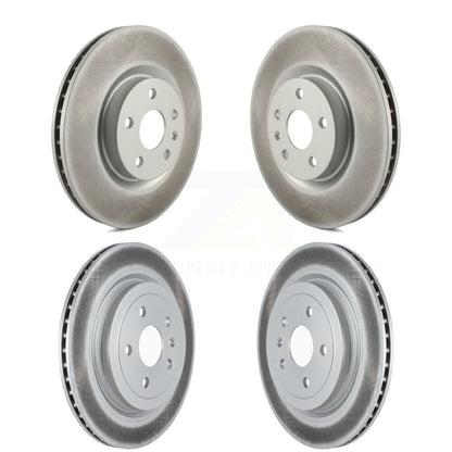 [Avant + Arrière] Kit de disque (revêtu) de frein pour Cadillac CTS avec Heavy Duty Brakes KG-101499