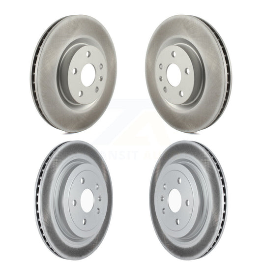 [Avant + Arrière] Kit de disque (revêtu) de frein pour Cadillac CTS avec Heavy Duty Brakes KG-101499