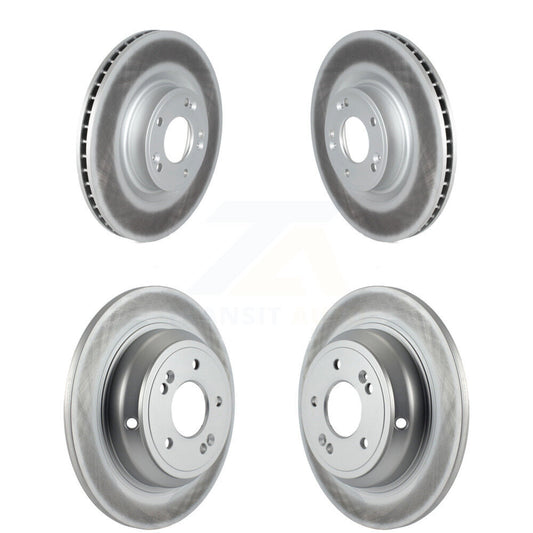 [Avant + Arrière] Kit de disque (revêtu) de frein pour 2009-2011 Hyundai Genesis 3.8L KG-101502