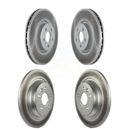 [Avant + Arrière] Kit de disque (revêtu) de frein pour Volvo S60 V70 avec 336mm Diameter Rotor KG-101503