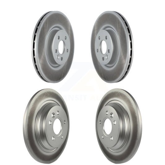 [Avant + Arrière] Kit de disque (revêtu) de frein pour Volvo S60 V70 avec 336mm Diameter Rotor KG-101503