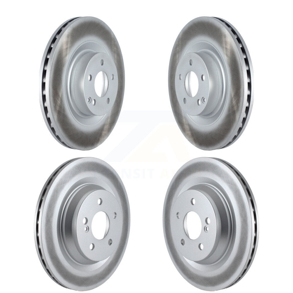 [Avant + Arrière] Kit de disque (revêtu) de frein pour Mercedes-Benz S550 SL550 CL550 S600 S400 S350 CL600 S450 KG-101504