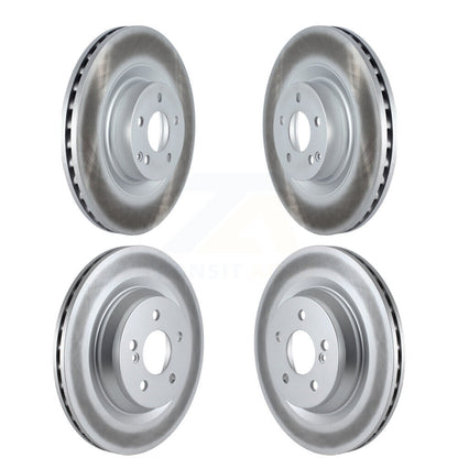[Avant + Arrière] Kit de disque (revêtu) de frein pour Mercedes-Benz S550 SL550 CL550 S600 S400 S350 CL600 S450 KG-101504