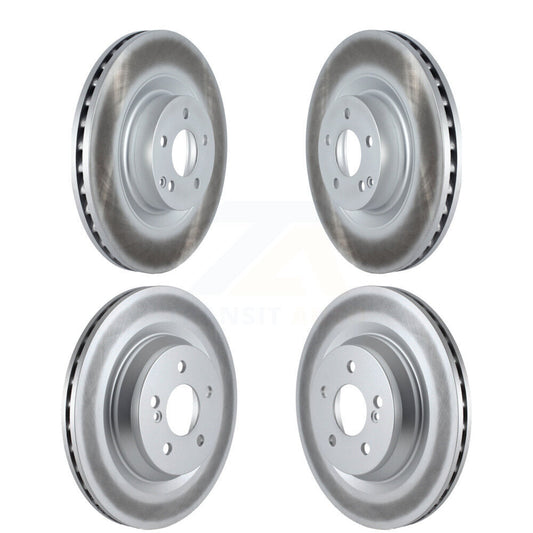 [Avant + Arrière] Kit de disque (revêtu) de frein pour Mercedes-Benz S550 SL550 CL550 S600 S400 S350 CL600 S450 KG-101504