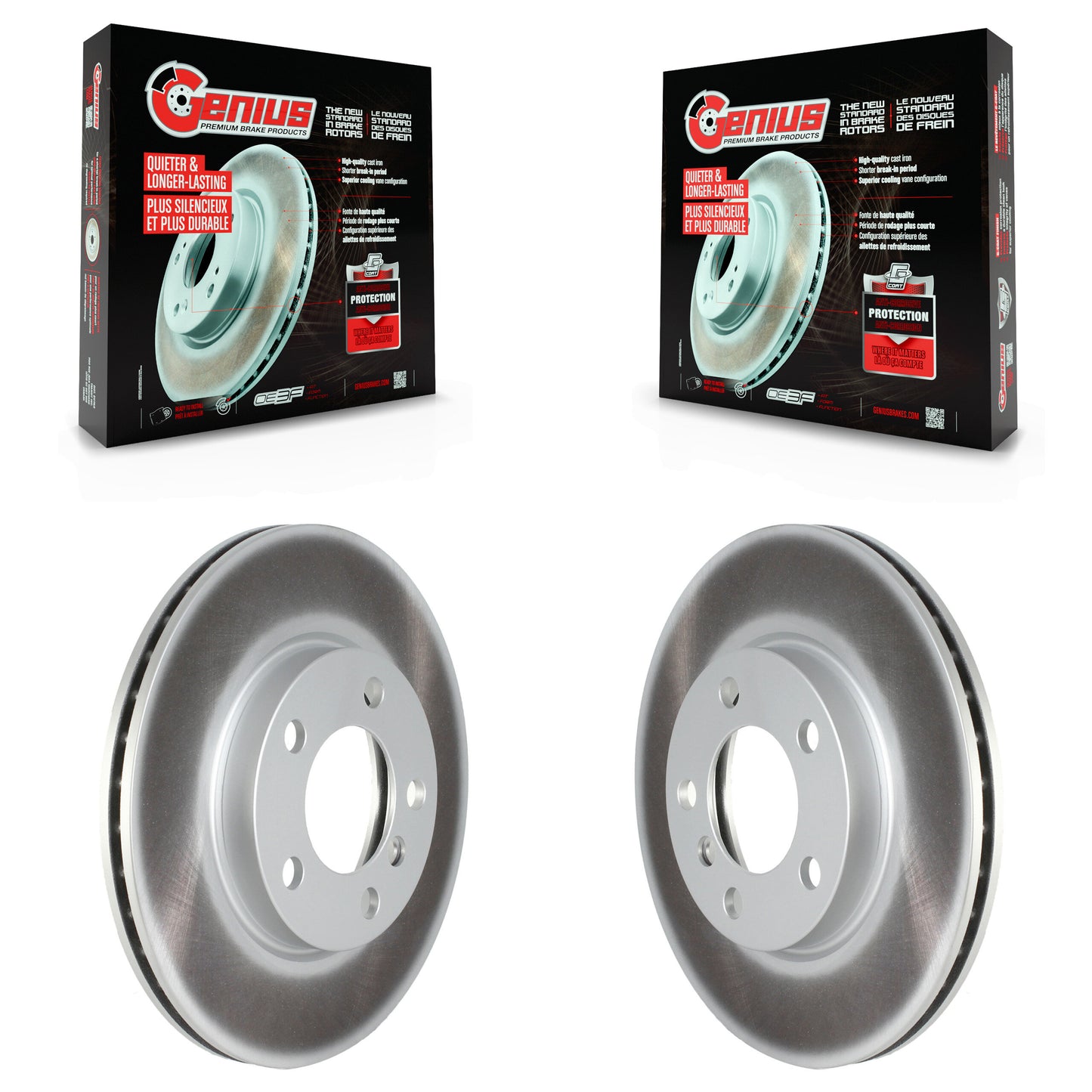 [Avant] Kit de disque (revêtu) de frein pour Mini Cooper Countryman Paceman KG-101510