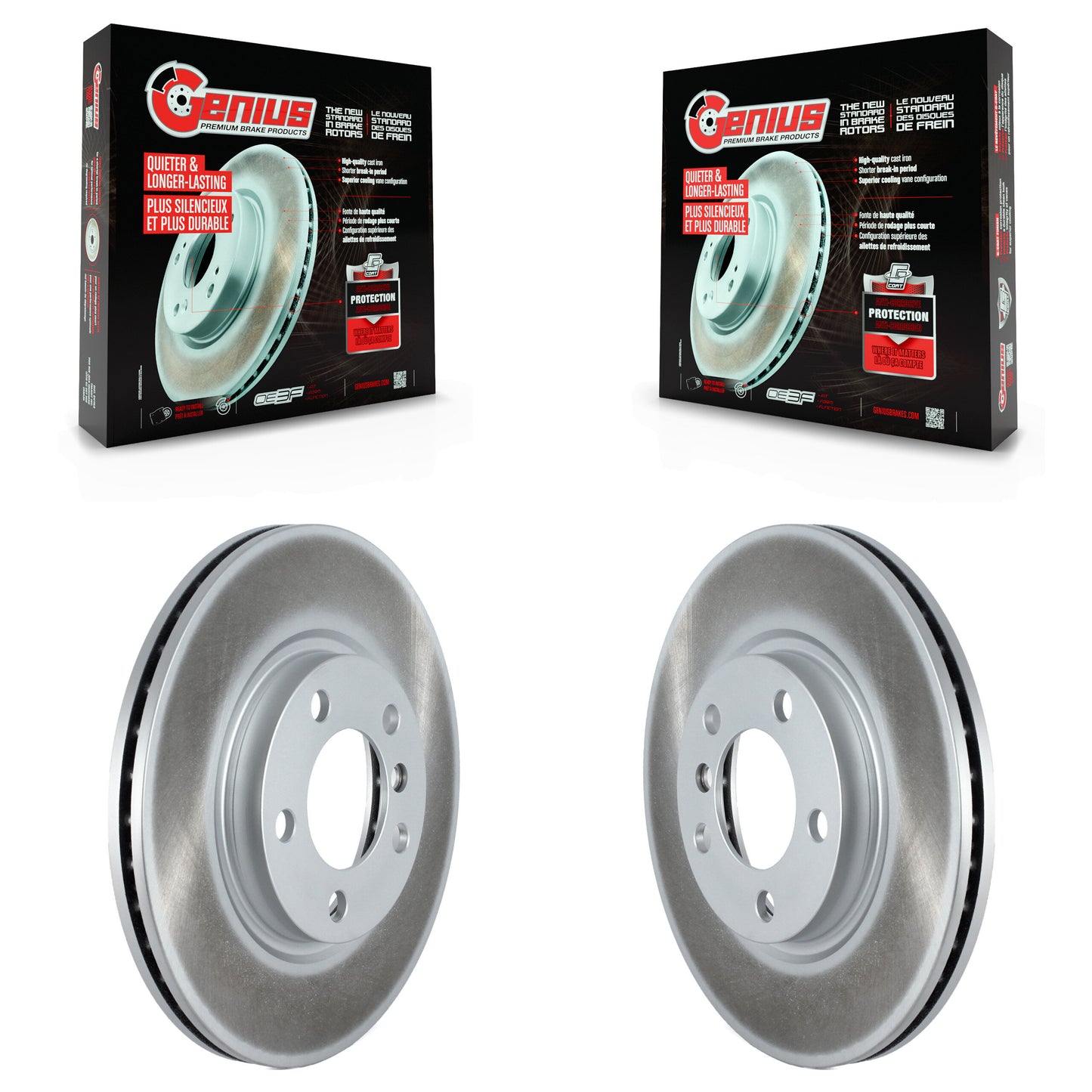 [Avant] Kit de disque (revêtu) de frein pour Mini Cooper Countryman Paceman KG-101511