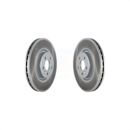 [Avant] Kit de disque (revêtu) de frein pour Volvo S60 XC70 S80 V60 V70 avec 336mm Diameter Rotor KG-101516 par Genius