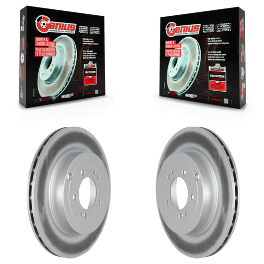 [Arrière] Kit de disque (revêtu) de frein pour Mitsubishi Lancer KG-101518