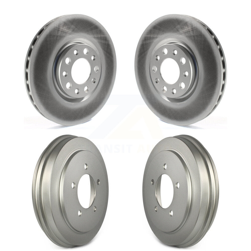[Avant + Arrière] Kit d'ensemble disque de frein à disque et moyeu pour 2017 Jeep Compass avec 305mm Diameter Rotor KG-101523