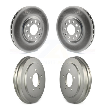 [Avant + Arrière] Kit d'ensemble disque de frein à disque et moyeu pour 2017 Jeep Compass avec 305mm Diameter Rotor KG-101523