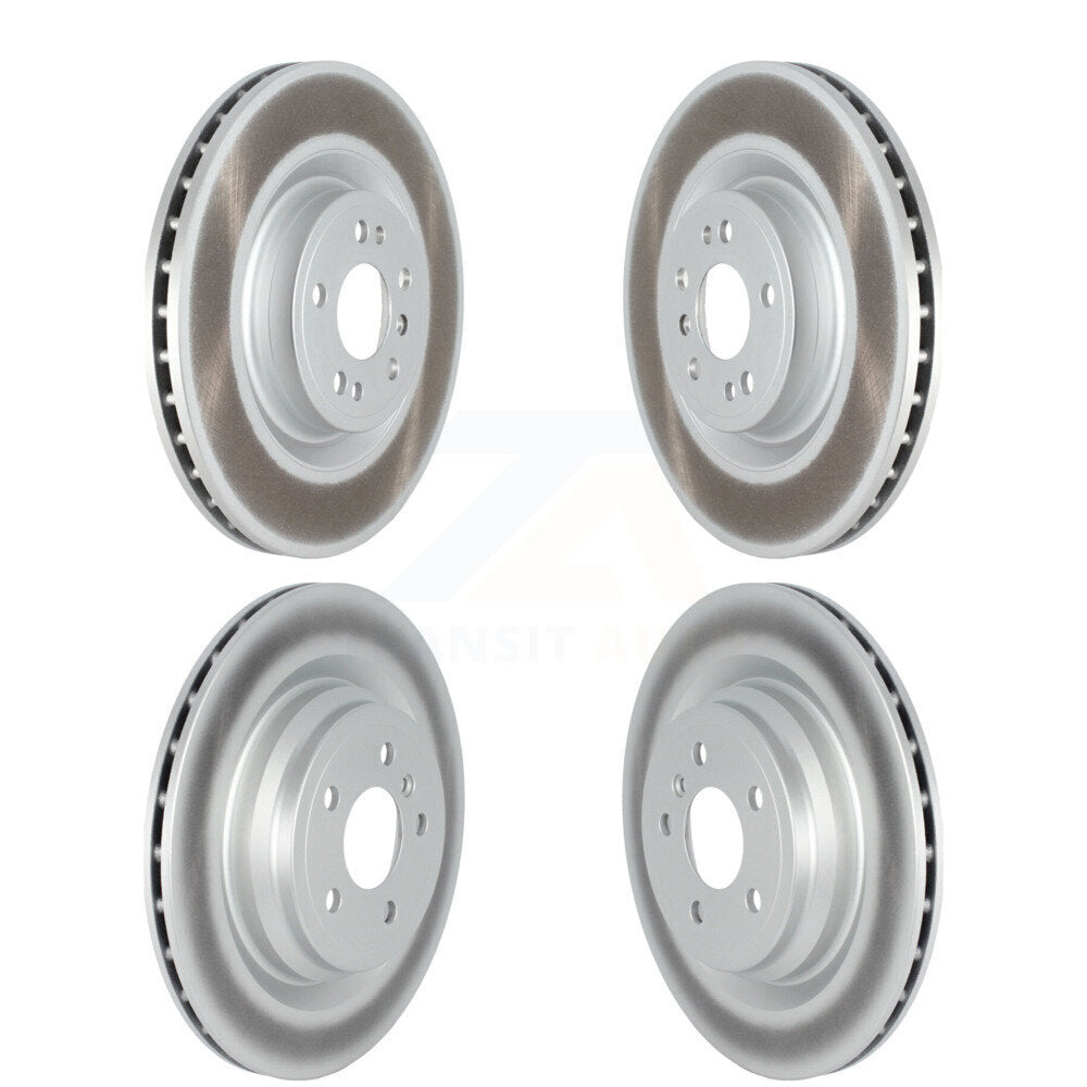 [Avant + Arrière] Kit de disque (revêtu) de frein pour Mercedes-Benz GLE400 sans Sport Package KG-101527