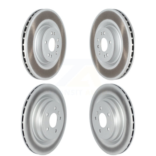 [Avant + Arrière] Kit de disque (revêtu) de frein pour Mercedes-Benz GLE400 sans Sport Package KG-101527