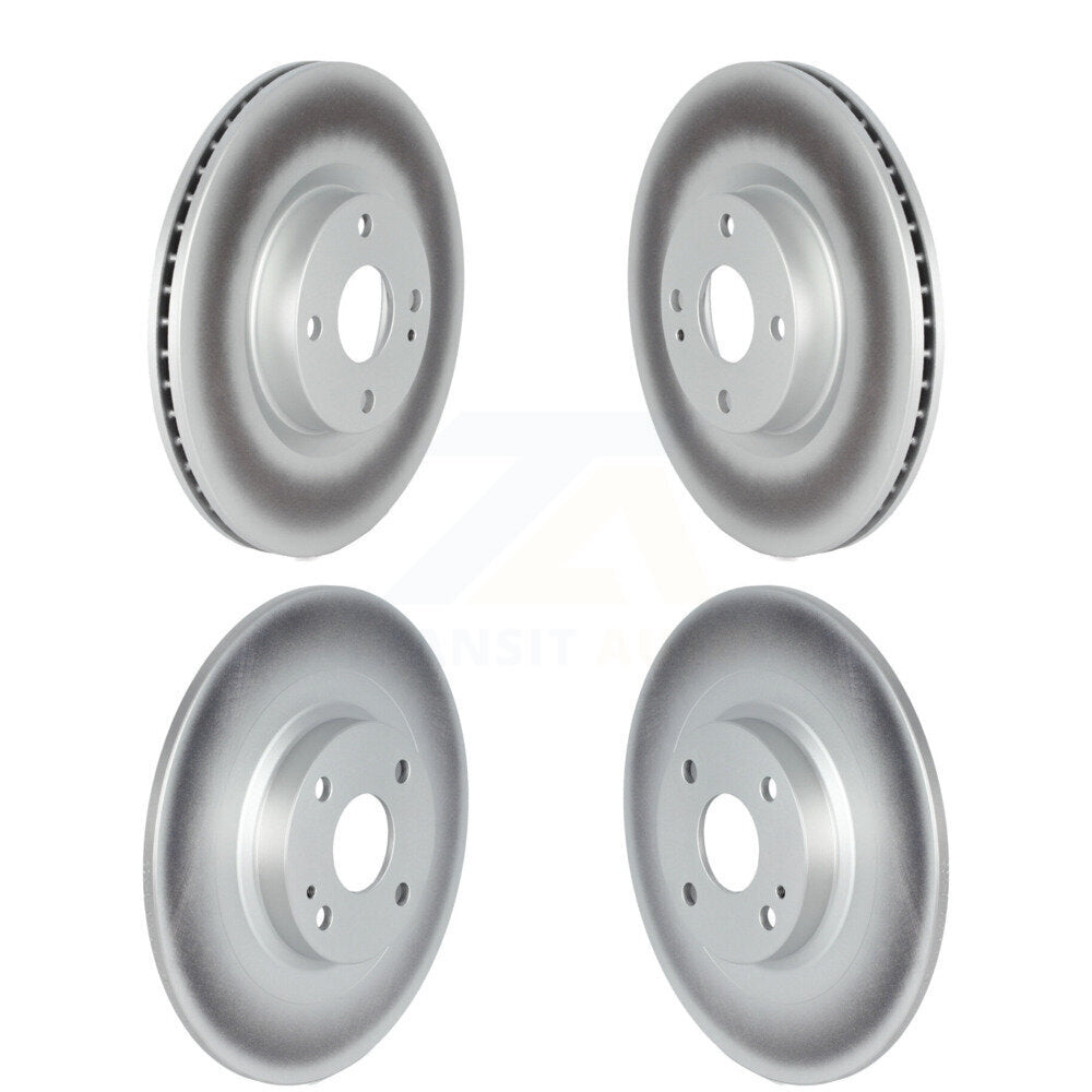 [Avant + Arrière] Kit de disque (revêtu) de frein pour Mazda MX-5 Miata Fiat 124 Spider sans Brembo Brakes KG-101528