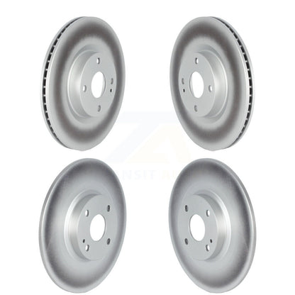 [Avant + Arrière] Kit de disque (revêtu) de frein pour Mazda MX-5 Miata Fiat 124 Spider sans Brembo Brakes KG-101528