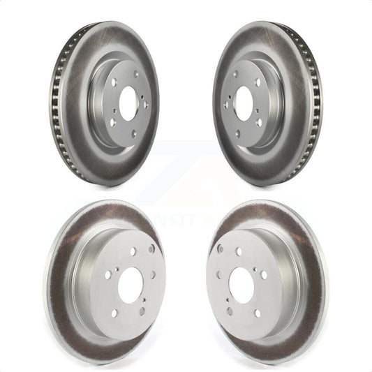 [Avant + Arrière] Kit de disque (revêtu) de frein pour 2016-2020 Toyota Mirai KG-101530 par Genius