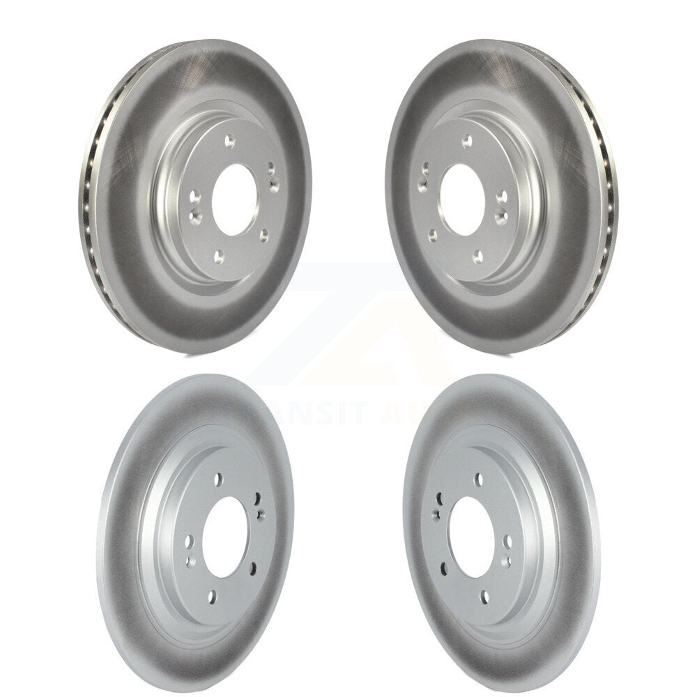 [Avant + Arrière] Kit de disque (revêtu) de frein pour Kia Niro EV Hyundai Kona Electric KG-101533