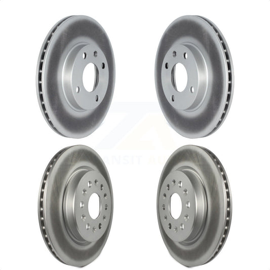 [Avant + Arrière] Kit de disque (revêtu) de frein pour 2019 Chevrolet Spark KG-101536 par Genius