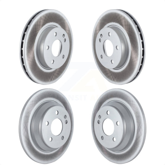 [Avant + Arrière] Kit de disque (revêtu) de frein pour 2016-2021 Mercedes-Benz Metris KG-101542 par Genius