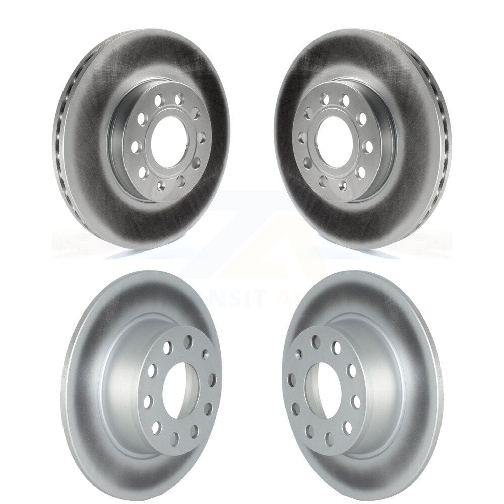 [Avant + Arrière] Kit de disque (revêtu) de frein pour Volkswagen Jetta Taos KG-101544