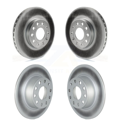 [Avant + Arrière] Kit de disque (revêtu) de frein pour Volkswagen Jetta Taos KG-101544