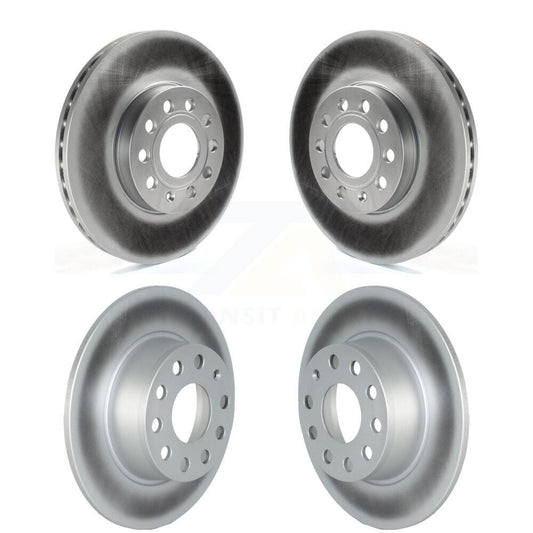 [Avant + Arrière] Kit de disque (revêtu) de frein pour Volkswagen Jetta Taos KG-101544