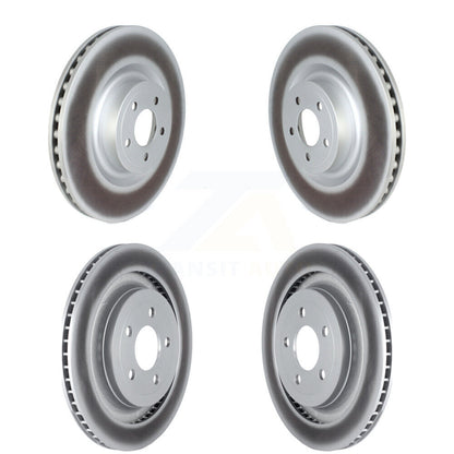 [Avant + Arrière] Kit de disque (revêtu) de frein pour Ford Mustang KG-101545