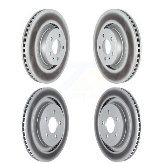 [Avant + Arrière] Kit de disque (revêtu) de frein pour Ford Mustang KG-101546 par Genius