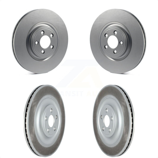 [Avant + Arrière] Kit de disque (revêtu) de frein pour Jaguar XF KG-101552 par Genius