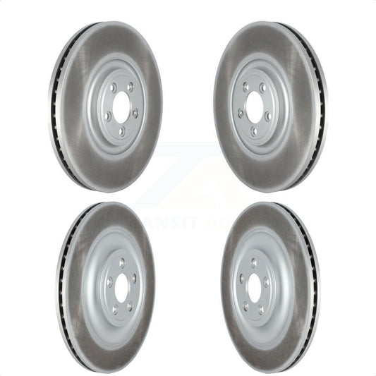 [Avant + Arrière] Kit de disque (revêtu) de frein pour Jaguar XF XJ XFR-S XJR575 KG-101553 par Genius