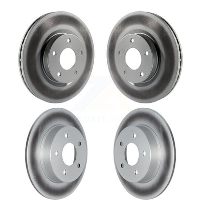 [Avant + Arrière] Kit de disque (revêtu) de frein pour 2019-2023 Nissan Altima avec Electric Parking KG-101554
