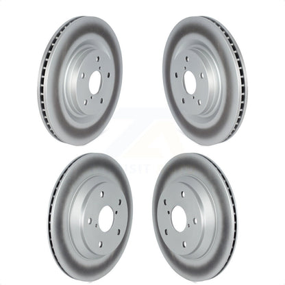 [Avant + Arrière] Kit de disque (revêtu) de frein pour 2019-2021 Subaru Forester avec 316mm Diameter Rotor KG-101555 par Genius