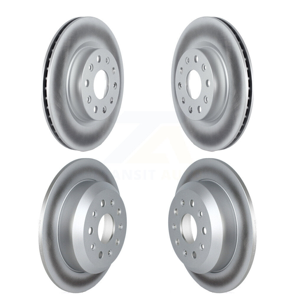 [Avant + Arrière] Kit de disque (revêtu) de frein pour 2018-2022 Jeep Wrangler sans Heavy Duty Brakes Code BRY KG-101562