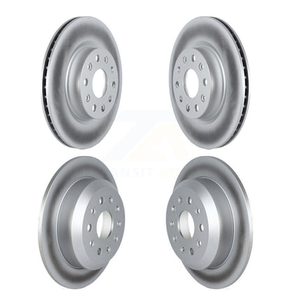 [Avant + Arrière] Kit de disque (revêtu) de frein pour 2018-2022 Jeep Wrangler sans Heavy Duty Brakes Code BRY KG-101562