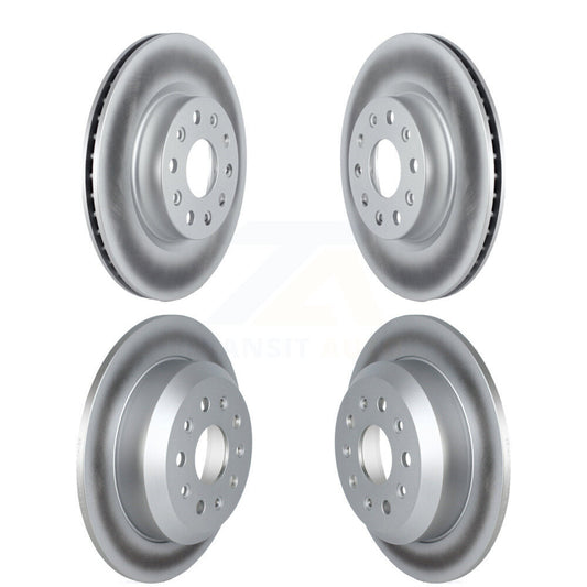 [Avant + Arrière] Kit de disque (revêtu) de frein pour 2018-2022 Jeep Wrangler sans Heavy Duty Brakes Code BRY KG-101562