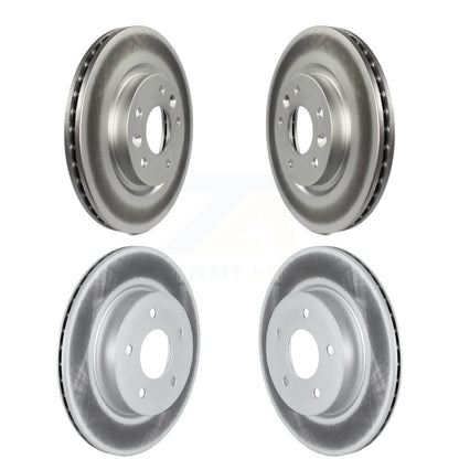 [Avant + Arrière] Kit de disque (revêtu) de frein pour Nissan Rogue Sport LEAF Qashqai KG-101573