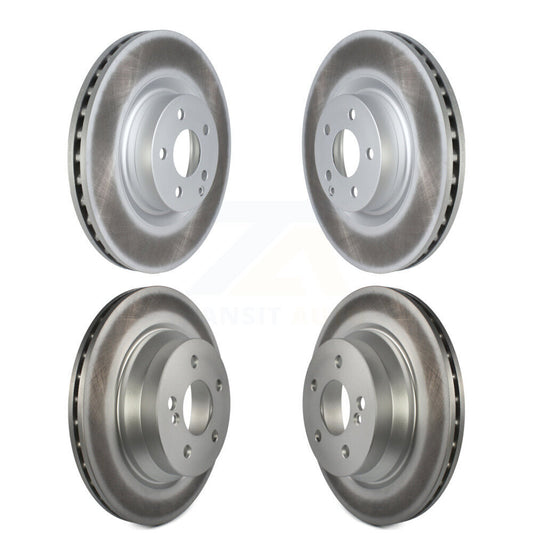 [Avant + Arrière] Kit de disque (revêtu) de frein pour Mercedes-Benz E400 avec 344mm Diameter Rotor KG-101577
